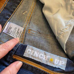 Cinch White Label Jeans Mens 34x34 Medium Wash Straight Leg Denim Western Cowboy